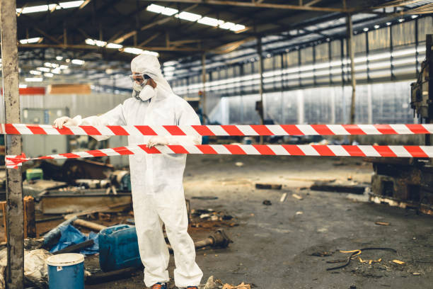 Professional Biohazard technician working in South Carolina, SC